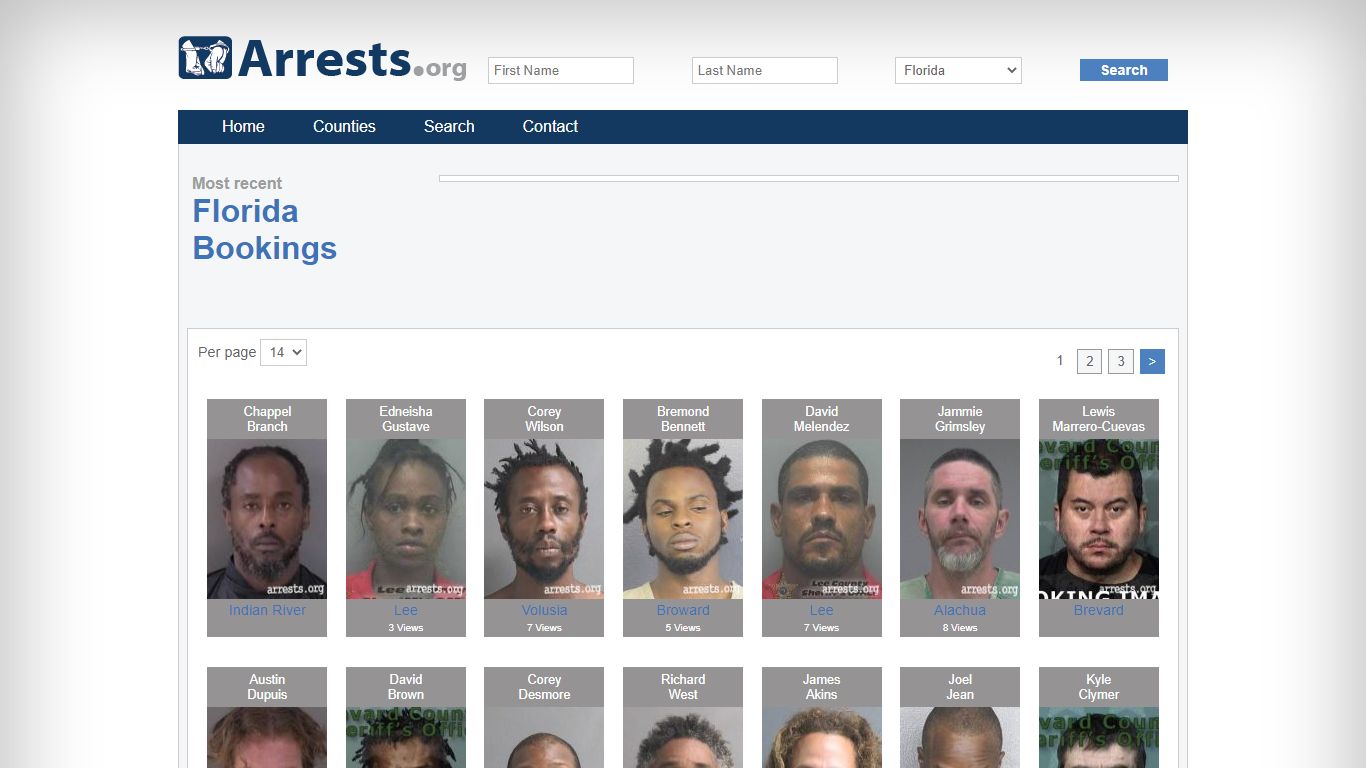 Florida Arrests and Inmate Search